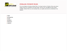 Tablet Screenshot of infrasol-usa.com